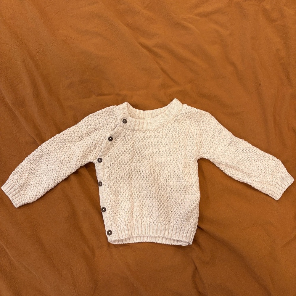 Kendi Infant Knit Kimono Sweater
